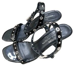 Donald j. pliner couture black‎ patent leather 8.5